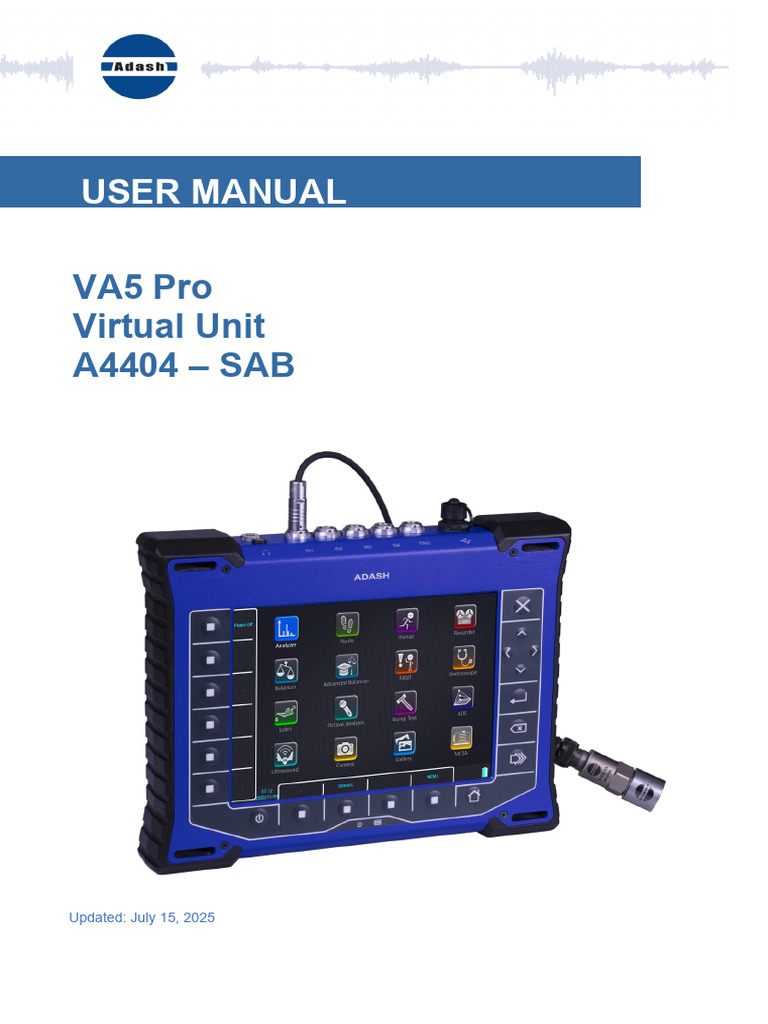 VA5 Pro User Manual: Setup & Features | PDF | Battery Charger ...