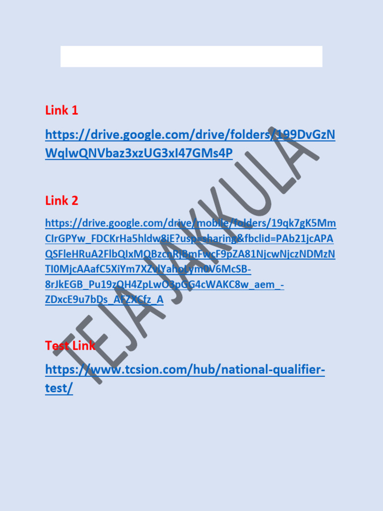 TCS iON National Qualifier Test Guide | PDF