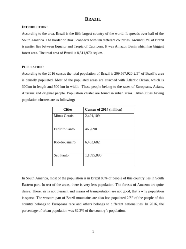 Brazil | PDF | Brazil | Petroleum
