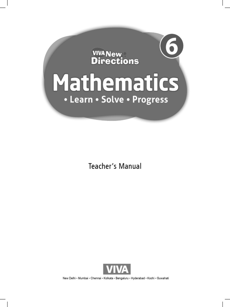 Teacher's Manual for Mathematics Education | PDF | Learning | Critical ...