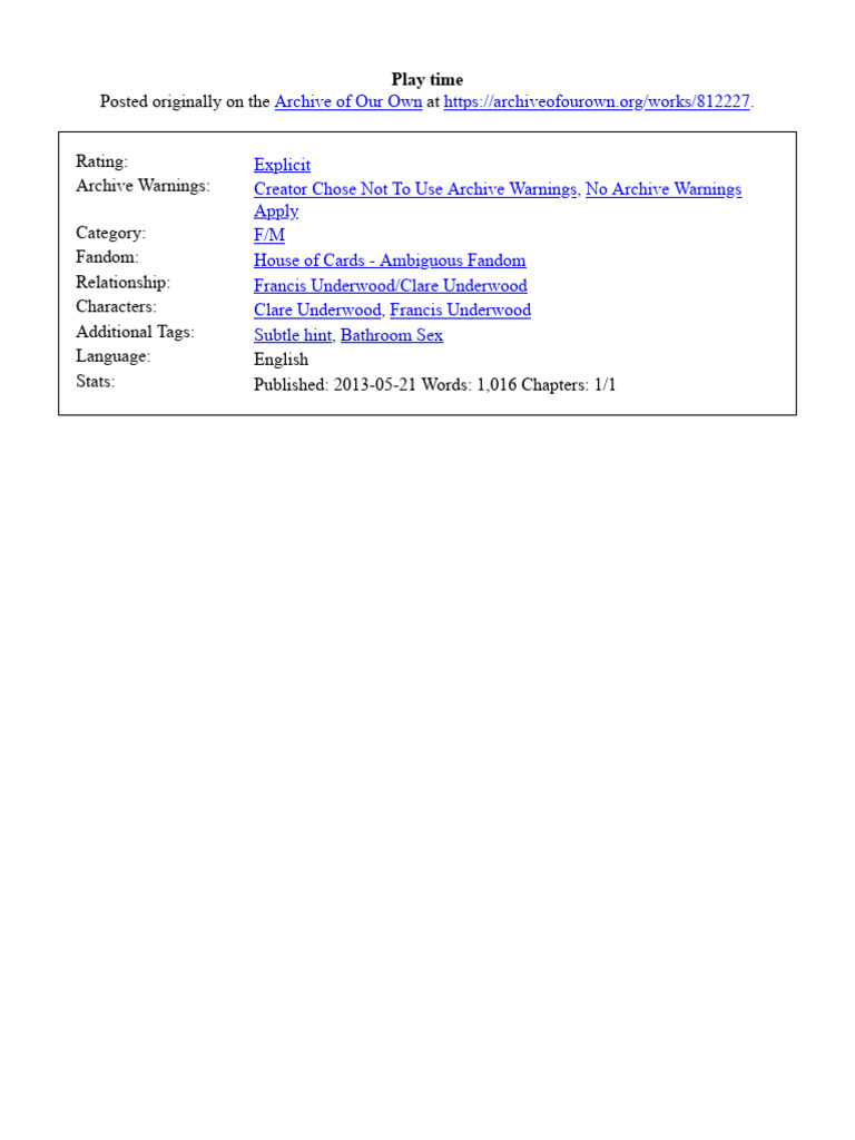 Francis and Clare's Intimate Playtime | PDF