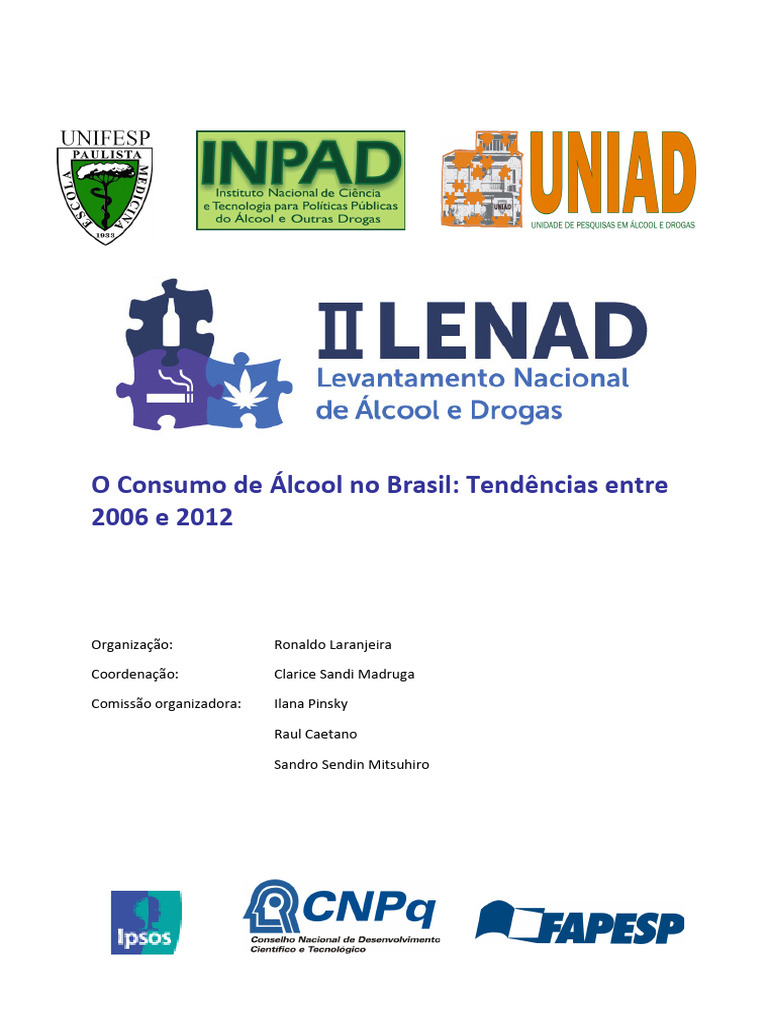 Consumo de Álcool no Brasil (2006-2012) | PDF | Violência | Etanol