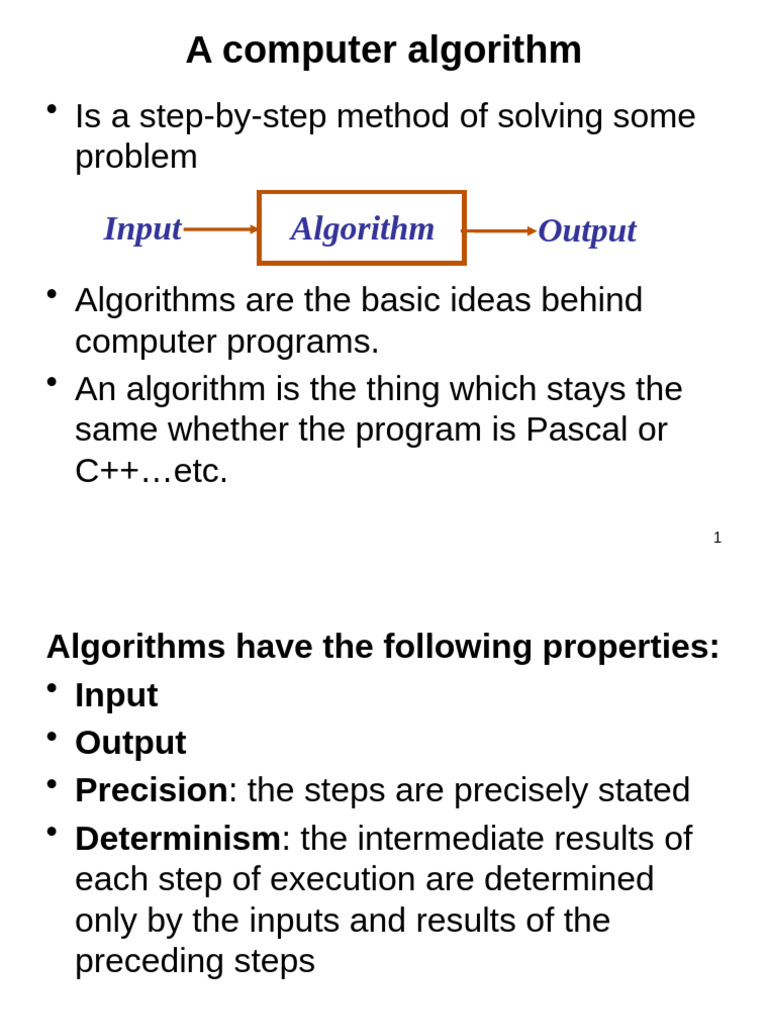 1 Analyzing Algorithms A | PDF | Algorithms | Computer Programming