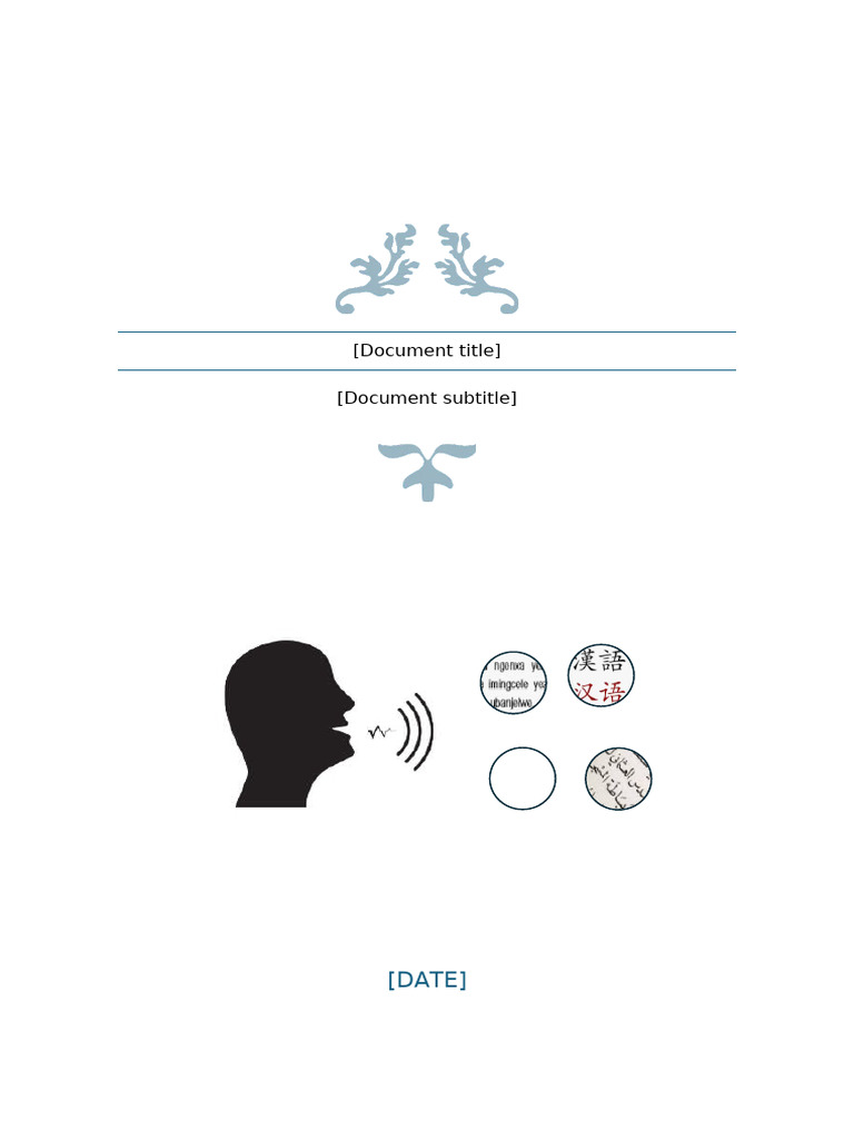 1Multiple Languages | PDF | Multilingualism | Behavior Modification