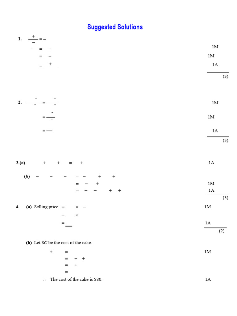 1819 F5 MATH Final P1 Sol.pdf | PDF | Circle | Elementary Geometry