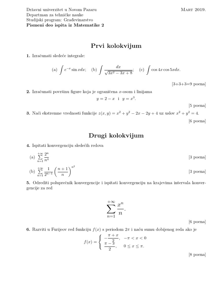 Mat2_Gradj_Mart19 | PDF