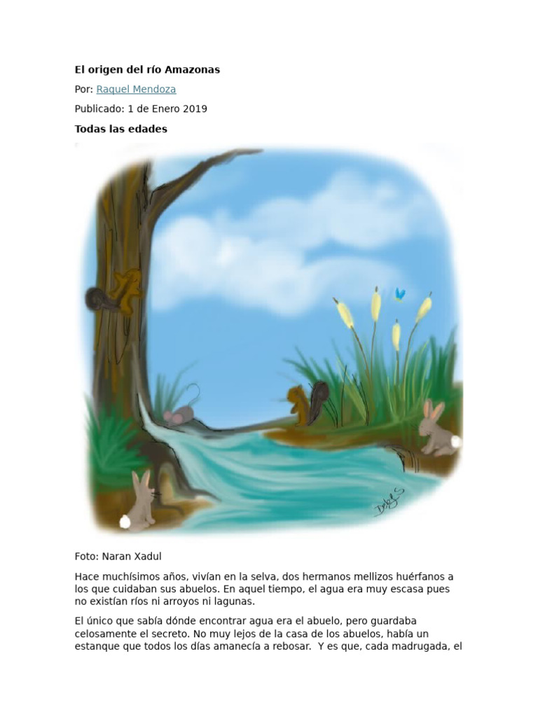 Origen del río Amazonas: un mito | PDF | Arboles