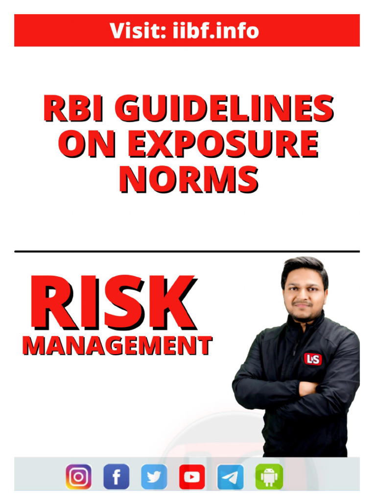 RBI Guidelines on Credit Exposure Limits | PDF | Securities (Finance ...