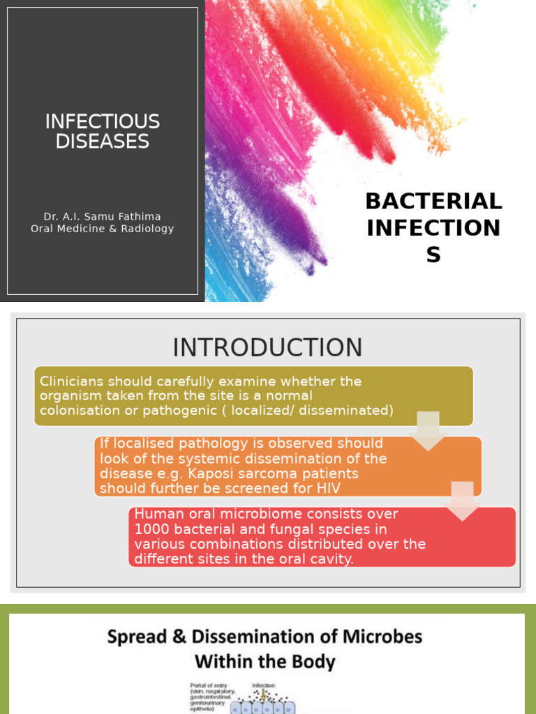 Overview of Bacterial Infections in Oral Health | PDF | Tuberculosis ...