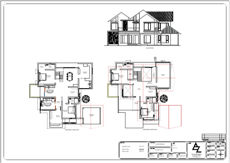 Revised Ground Floor Plan for Sahid Residence | PDF