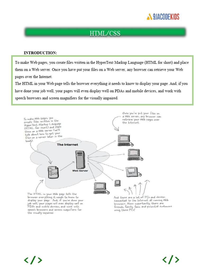 HTML and CSS 101 Manual | PDF | Html Element | Html