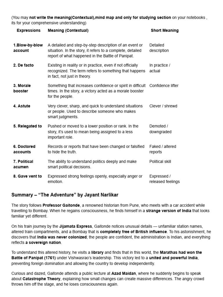 THE ADV. NOTES (1) | PDF
