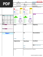 Veterinary Anesthesia Monitoring Chart | PDF | Anesthesia | Health Sciences