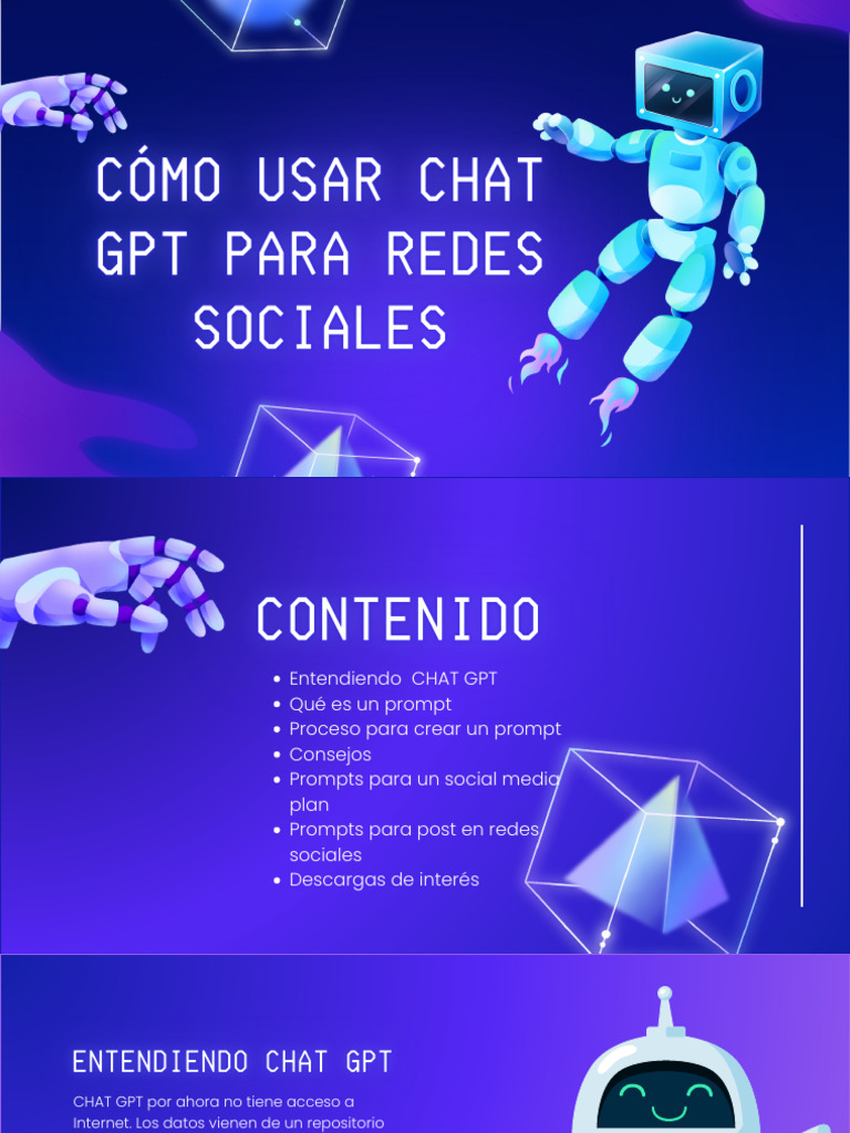 Guía de Prompts para Chat GPT | PDF | Redaccion | Informática