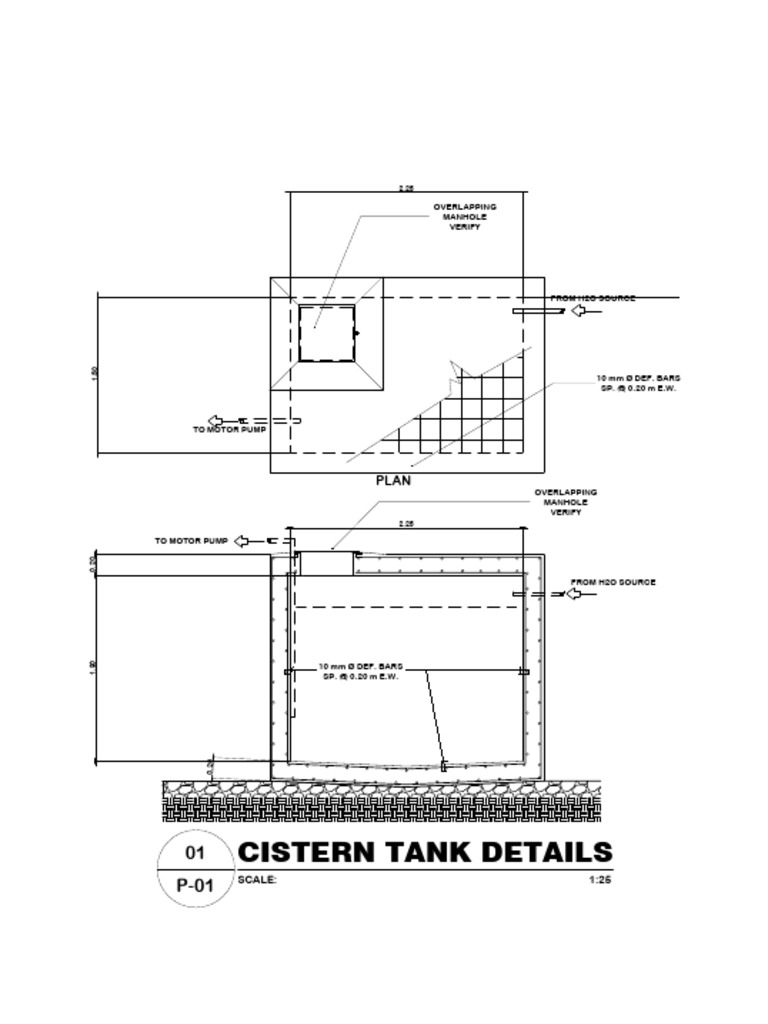 Cistern Detail | PDF