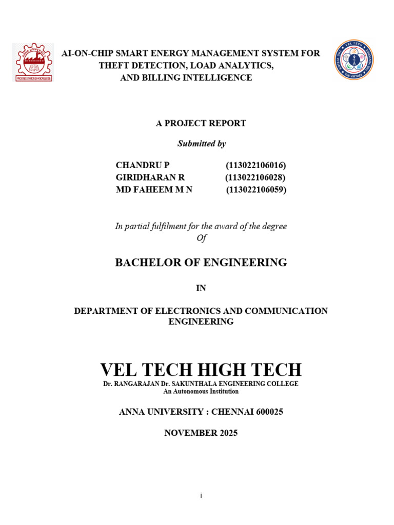 AI Smart Energy Management System | PDF | Internet Of Things ...
