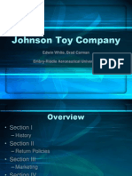 Johnson Toy Company: Edwin White, Brad Carman Embry-Riddle Aeronautical University