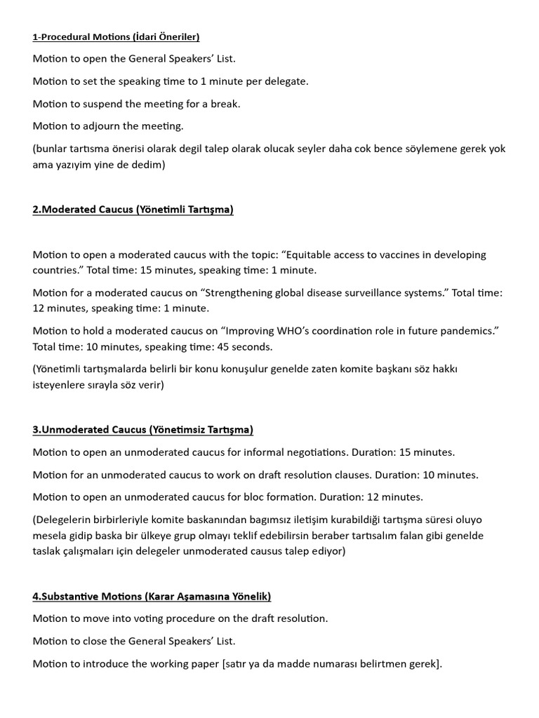 Motions | PDF