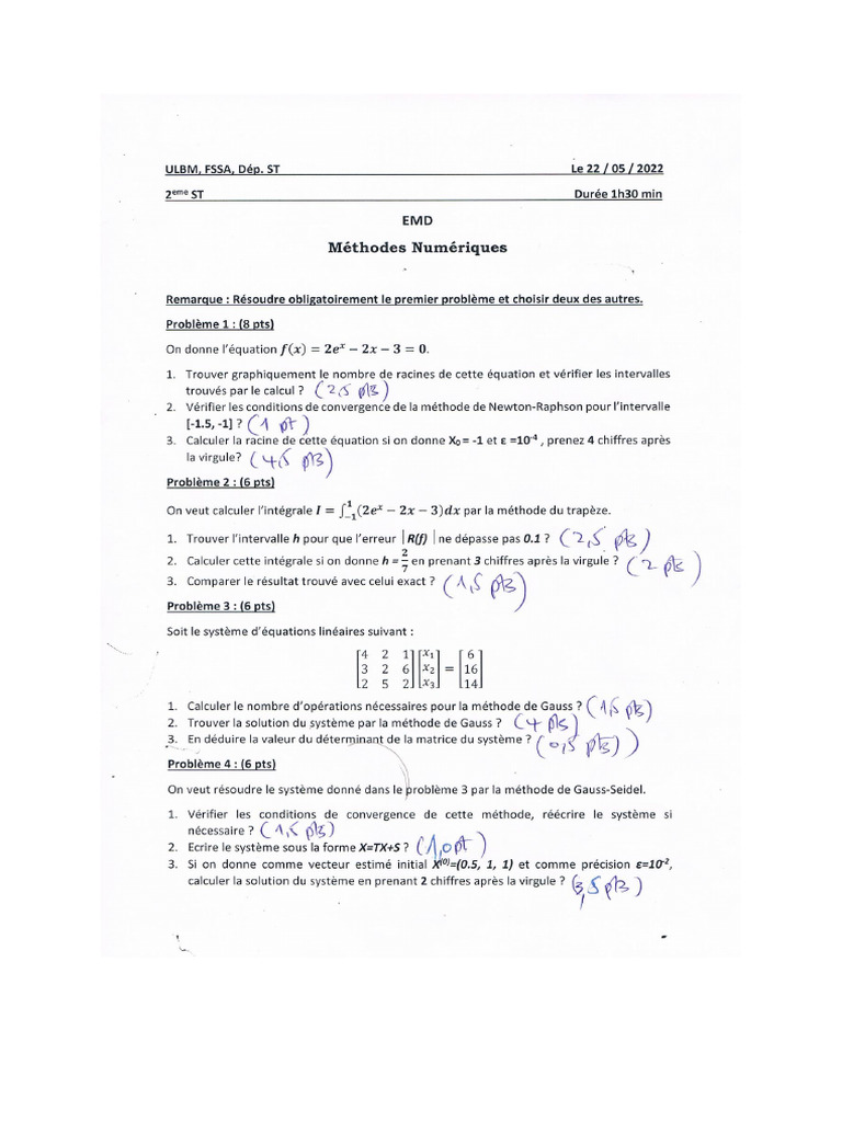 Emd 2022 and Solution (2) | PDF