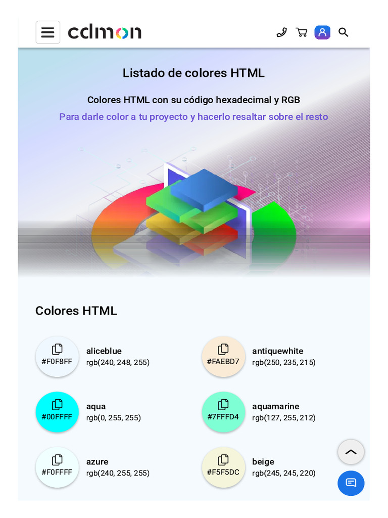 HTML Color Codes List | PDF | Cascading Style Sheets | Vision