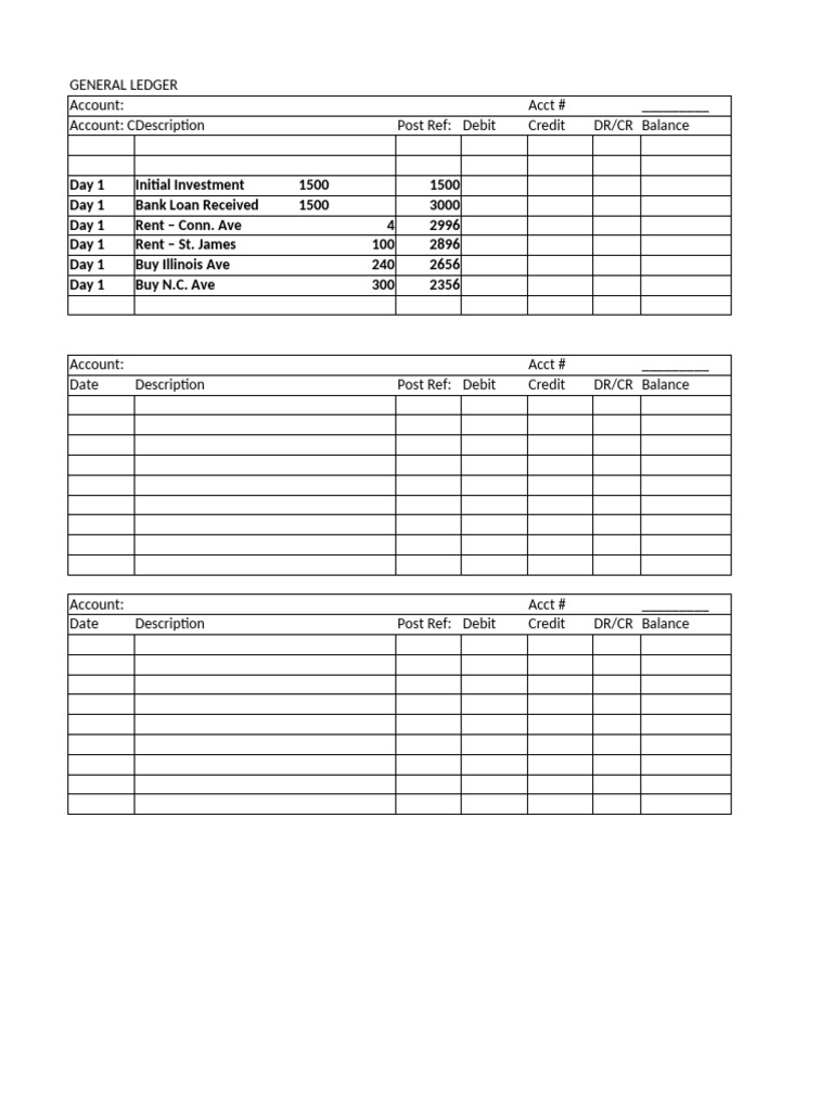 Completed_General_Ledger_Template | PDF