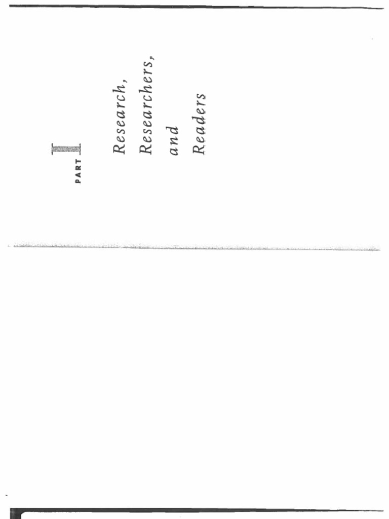 The Craft of Research Chapter One | PDF