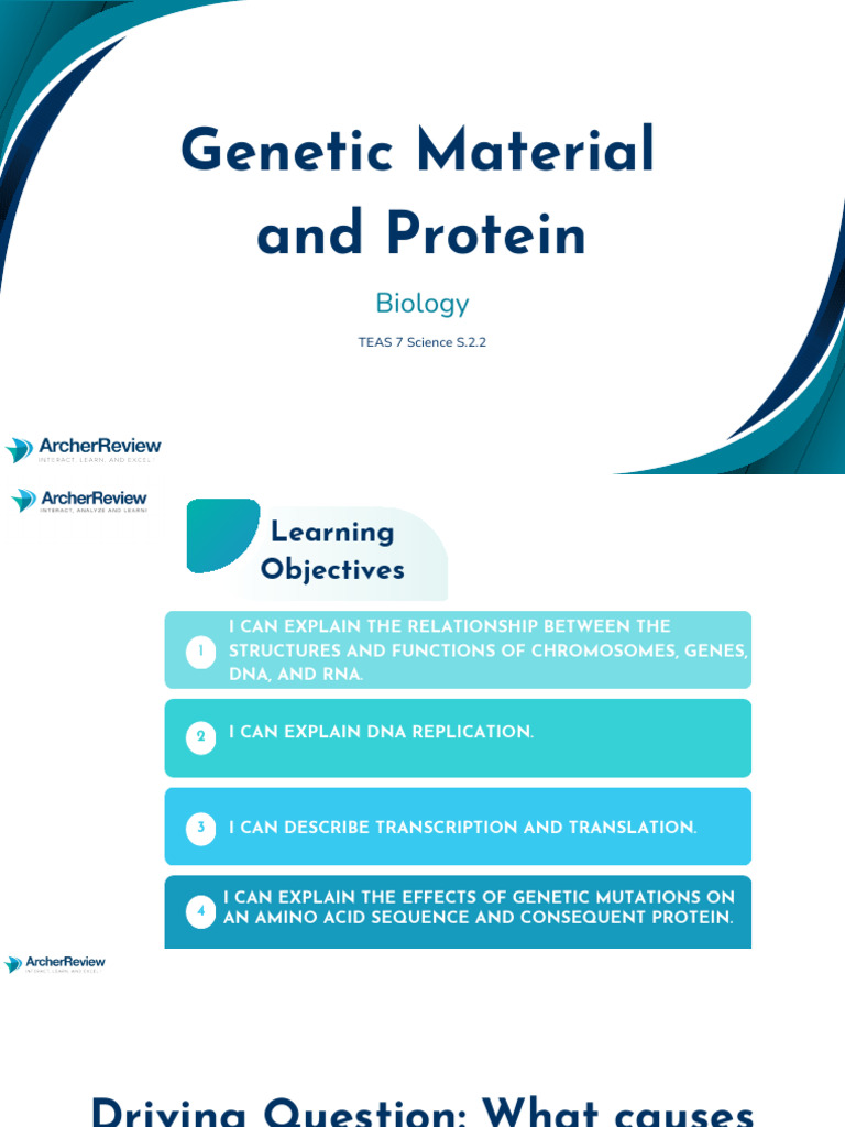 Genetic Material | PDF | Dna | Genetics
