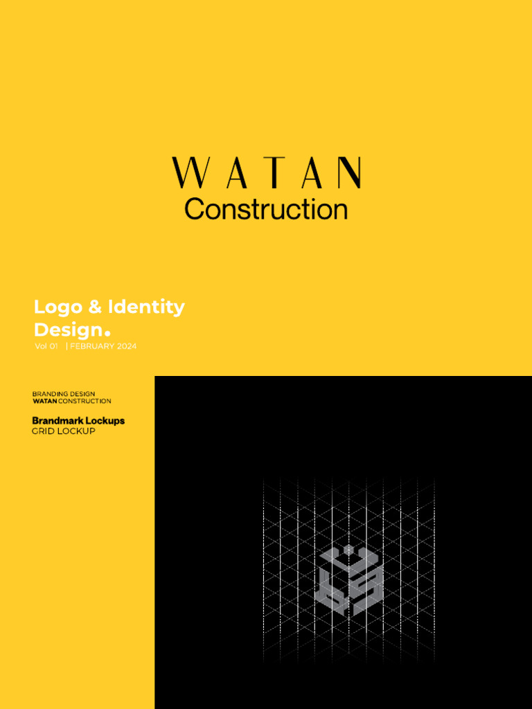 WATAN Construction Logo | PDF