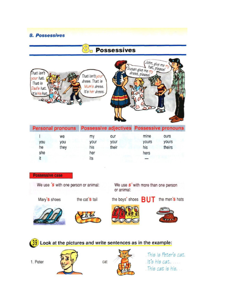 x3-The Possevive Form | PDF