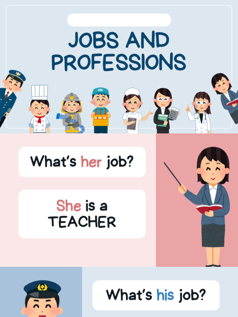Jobs_and_Professions_Vocabulary_Educational_Presentation_20251211 | PDF