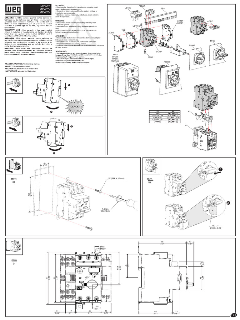 MPW25 Equipment Safety Guidelines | PDF