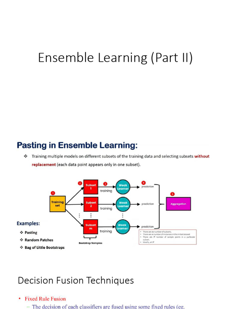 Bagging vs Boosting in Ensemble Learning | PDF | Data Mining | Teaching ...