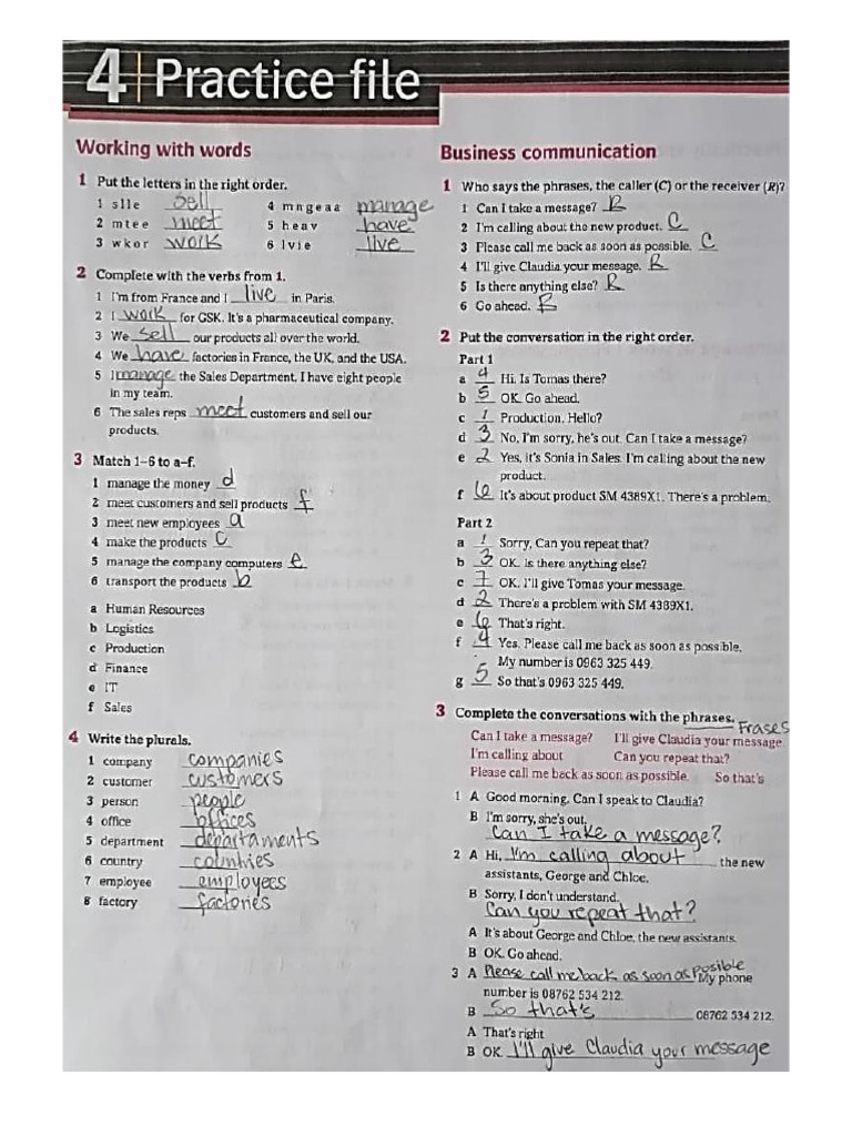 Practice File 4 | PDF