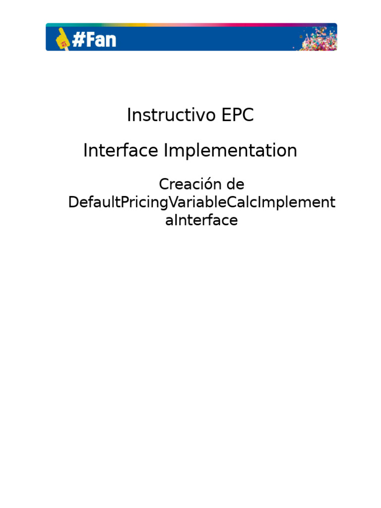 Guía para Implementar Interface en Salesforce | PDF