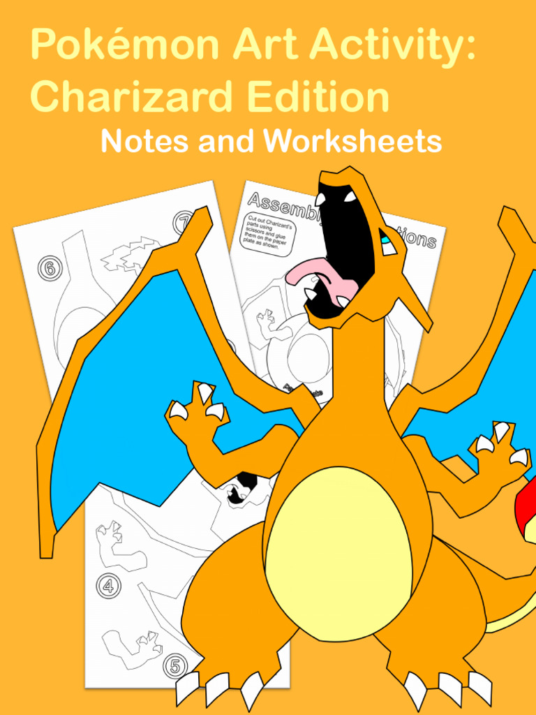 Charizard Pokémon Art Activity Guide | PDF