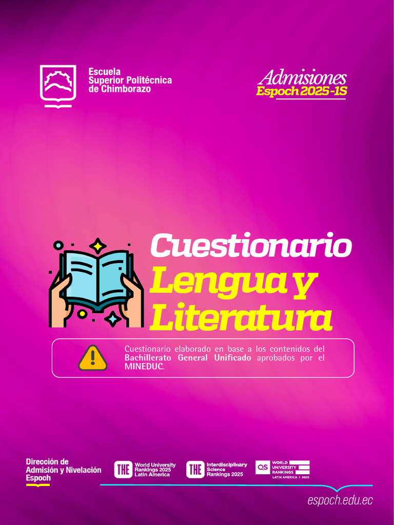 Cuestionario de Lengua y Literatura 2025 | PDF | Sustentabilidad ...