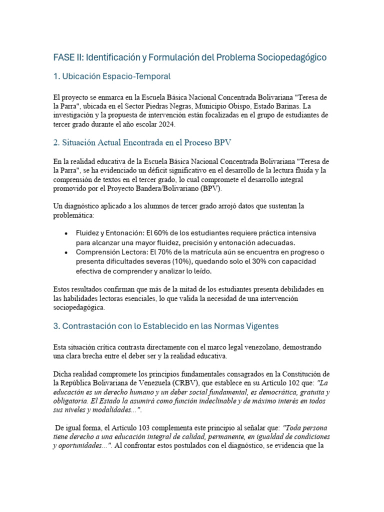Mejora de la Lectura en Tercer Grado | PDF | Educación primaria ...