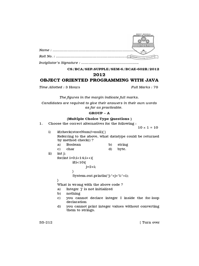 2012 v2 | PDF | Programming Paradigms | Mathematical Logic