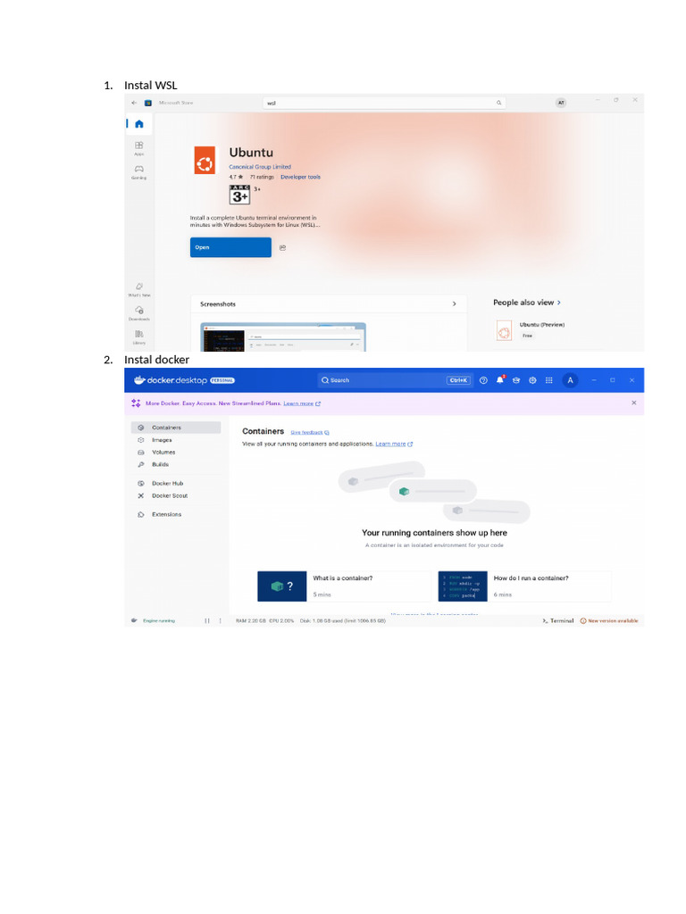 Instal WSL | PDF
