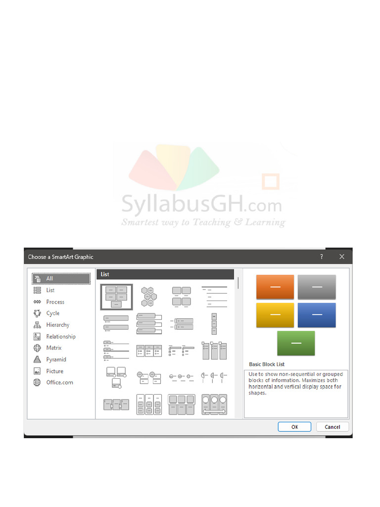 Create Diagrams with SmartArt in Word | PDF | Microsoft Word | Graphics