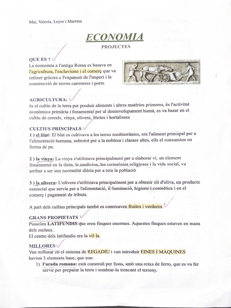 Economia Roma | PDF