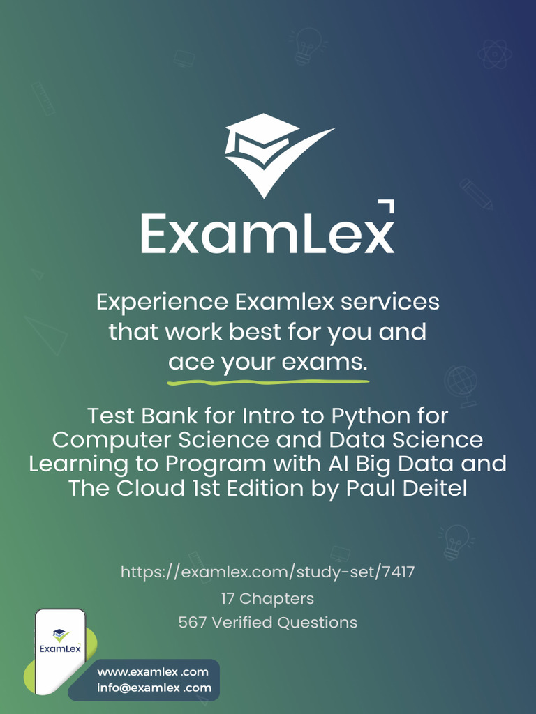 Python Test Bank for Data Science | PDF | Inheritance (Object Oriented ...