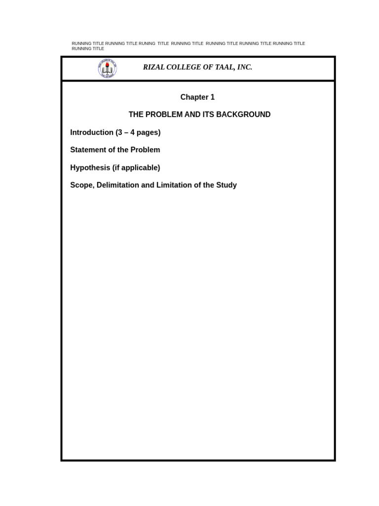 chapter 1 to 5 | PDF | Methodology | Inquiry
