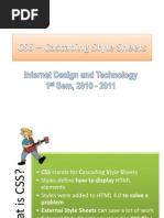 CSS - Cascading Style Sheets