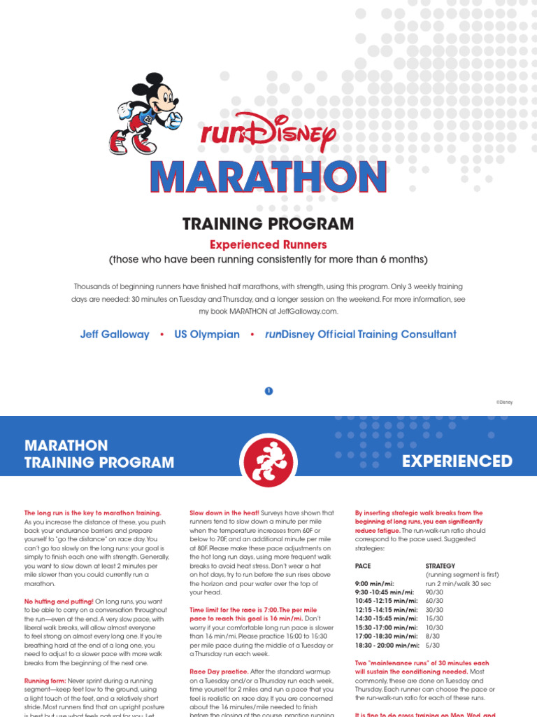 Marathon Exp Starting WnD | PDF | Marathon | Running