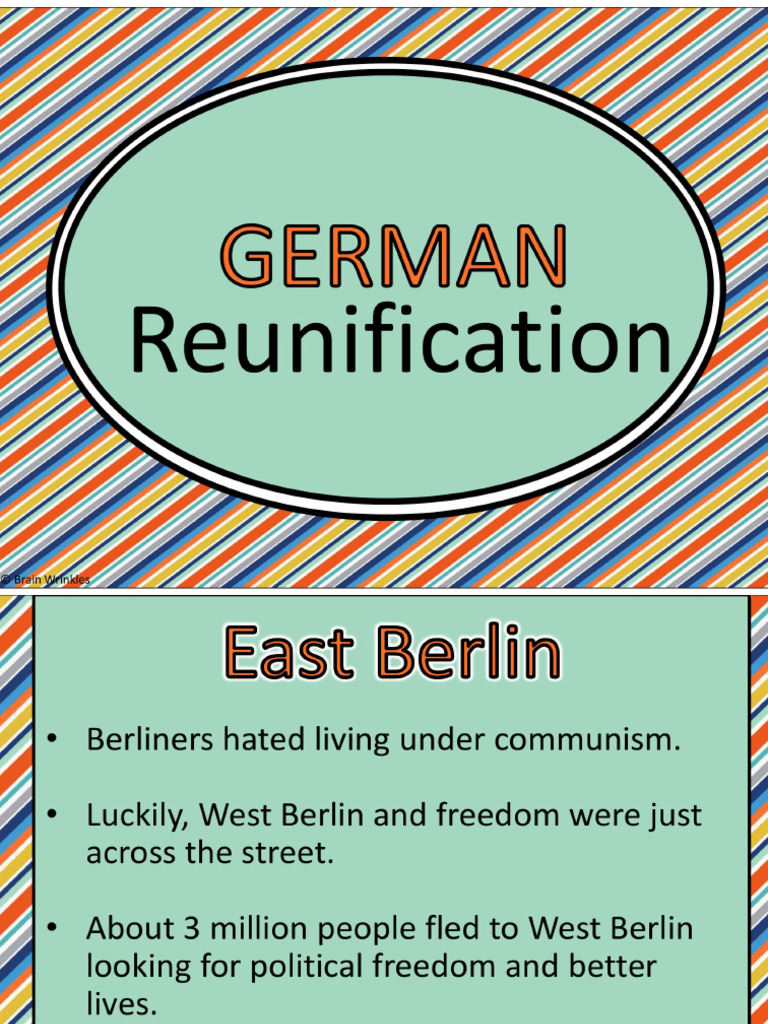 German Reunification | PDF