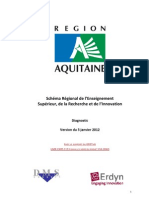 Région Aquitaine: Schéma Régional de L'enseignement Supérieur, de La Recherche Et de L'innovation: Diagnostic