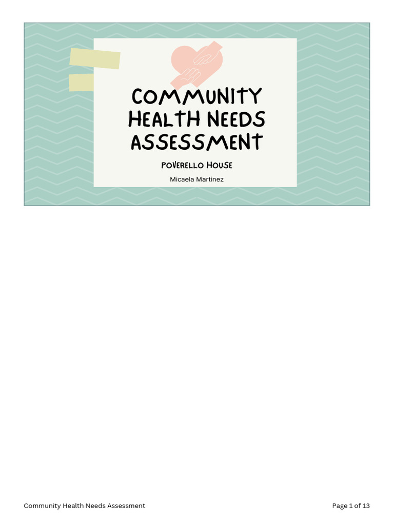 Fresno Community Health Needs Assessment | PDF | Diabetes | Health Care