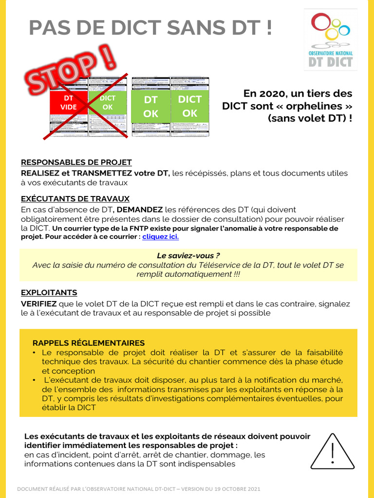 Importance de la DT dans la DICT | PDF
