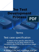 The Test Development Process